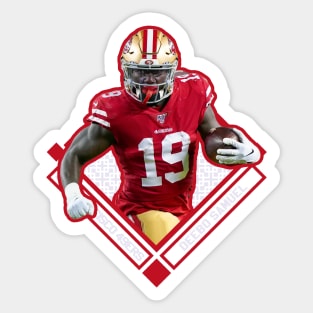 DEEBO SAMUEL SAN FRANCISCO 49ERS Sticker